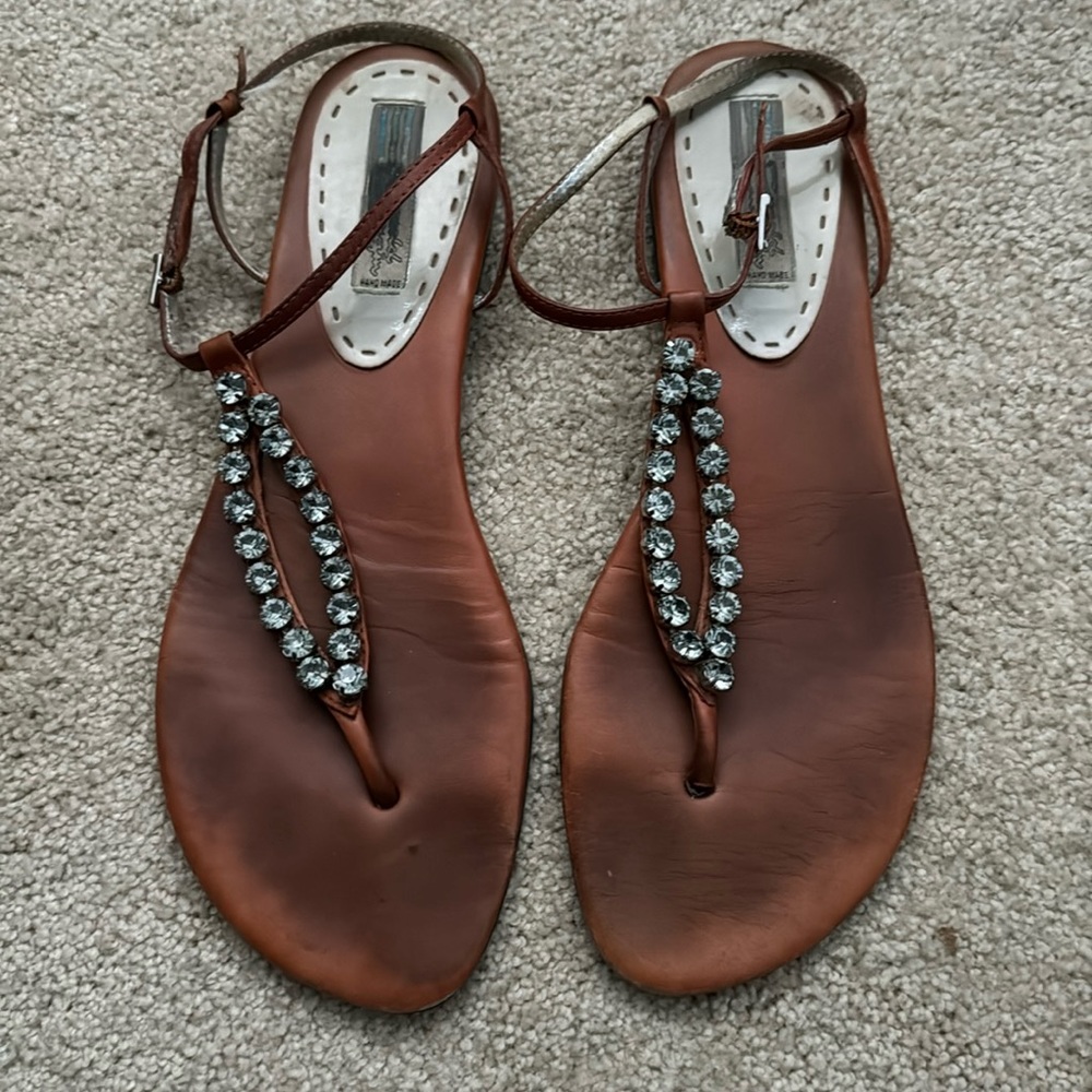 Arnold Churgin Women’s rhinestone sandal